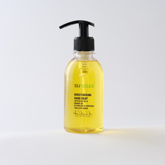 Organik Zeytinyağı ve Portakal Yağı İçeren Sıvı Sabun 240ml